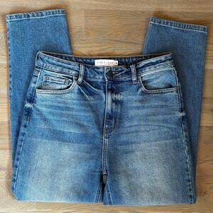 Carly Jean LA Vintage Straight High Rise Ankle Jeans Stretch Women’s Size 30
